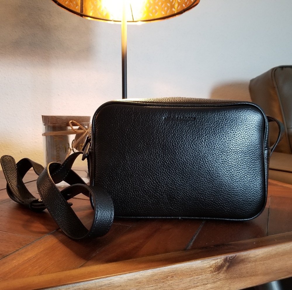 Black camera bag